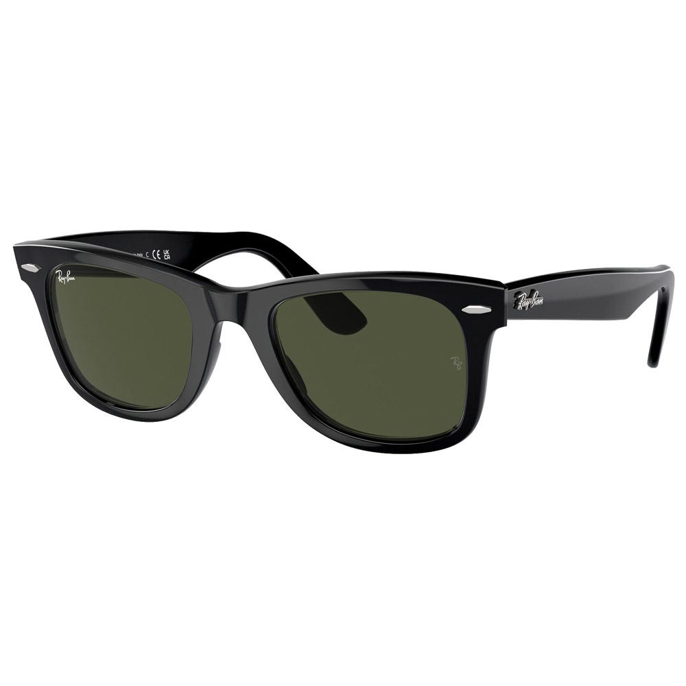 RB2140 Original Wayfarer Classic Polished Black Green G-15