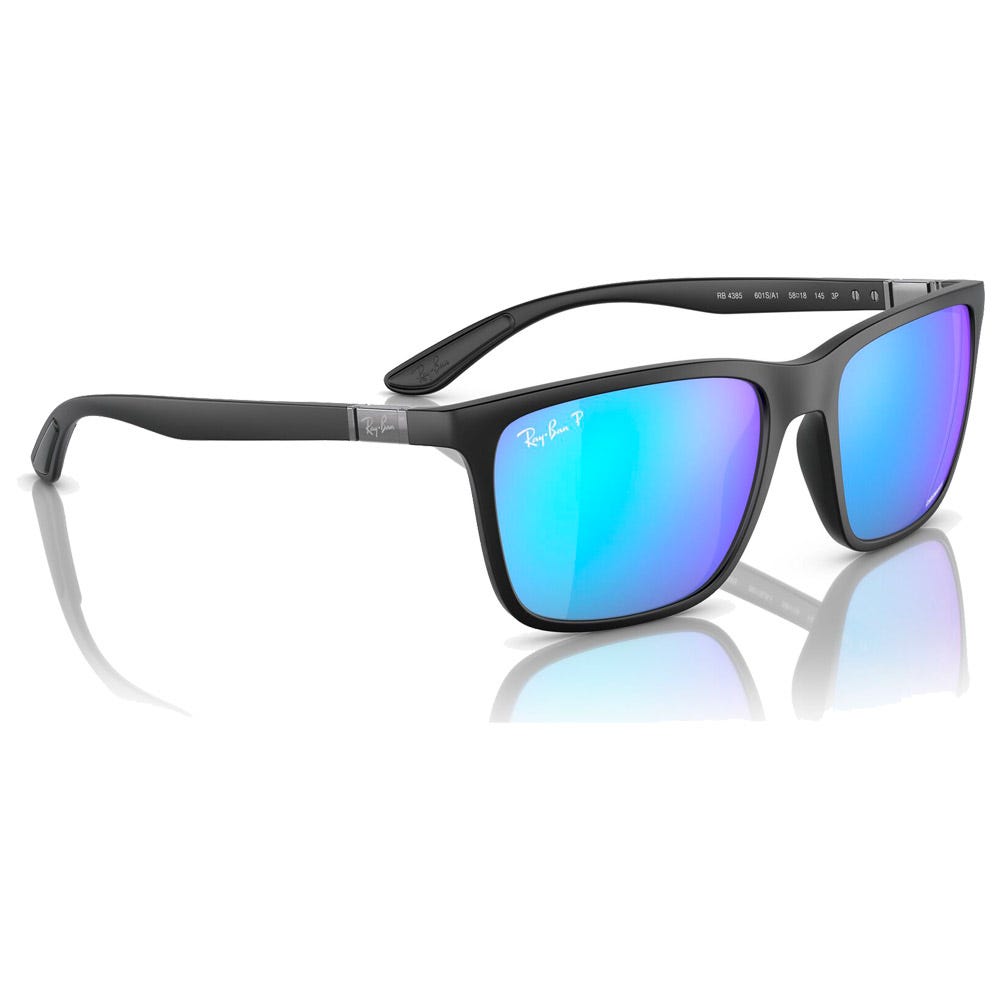 RB4385 Matte Black Chromance Polar Green Blue