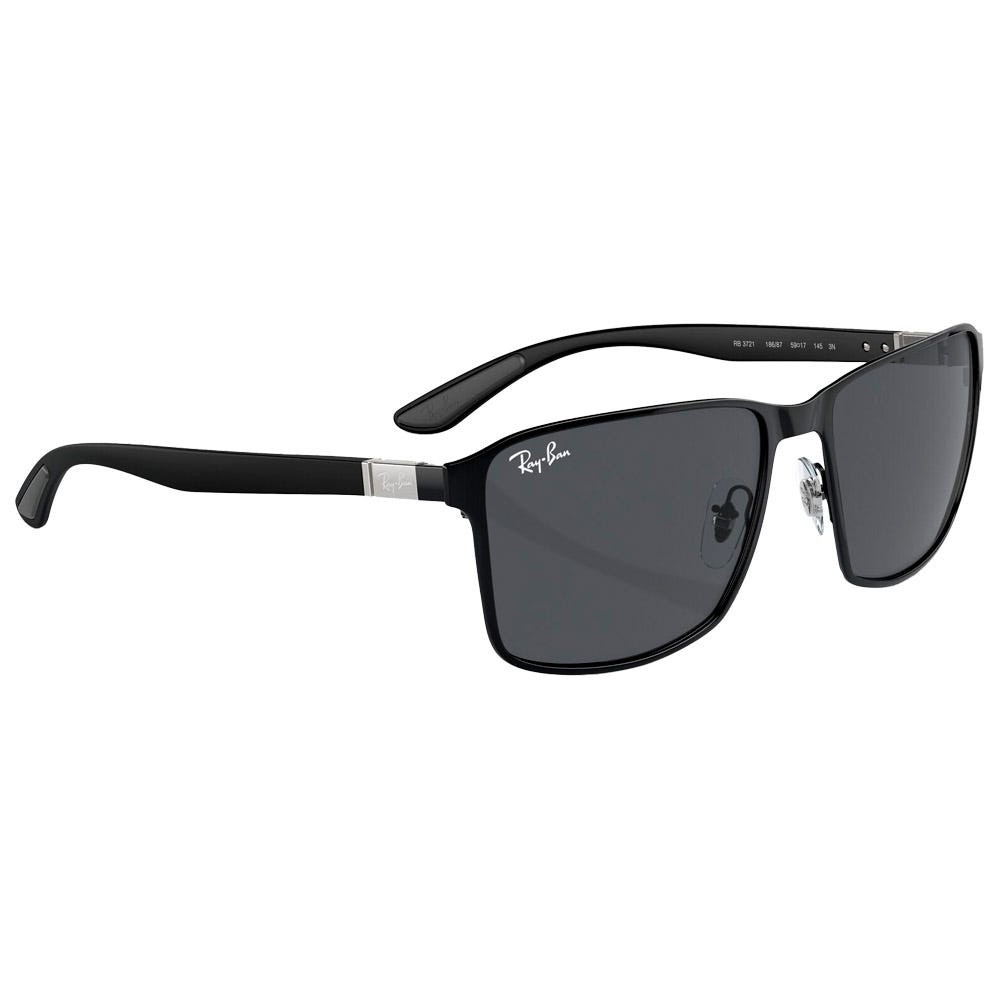 RB3721 Polished Black Dark Grey