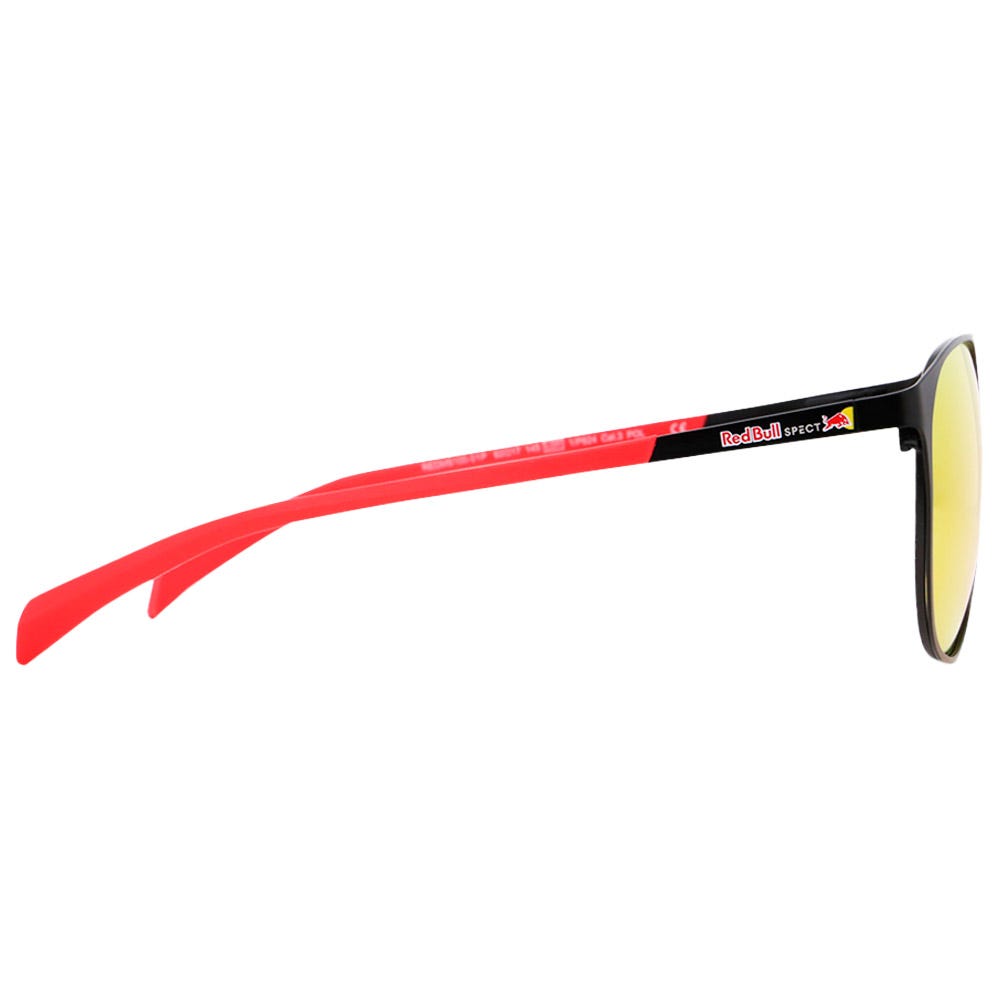 Redms Pilot Matt Black Red Brown Red Mirror Polarized