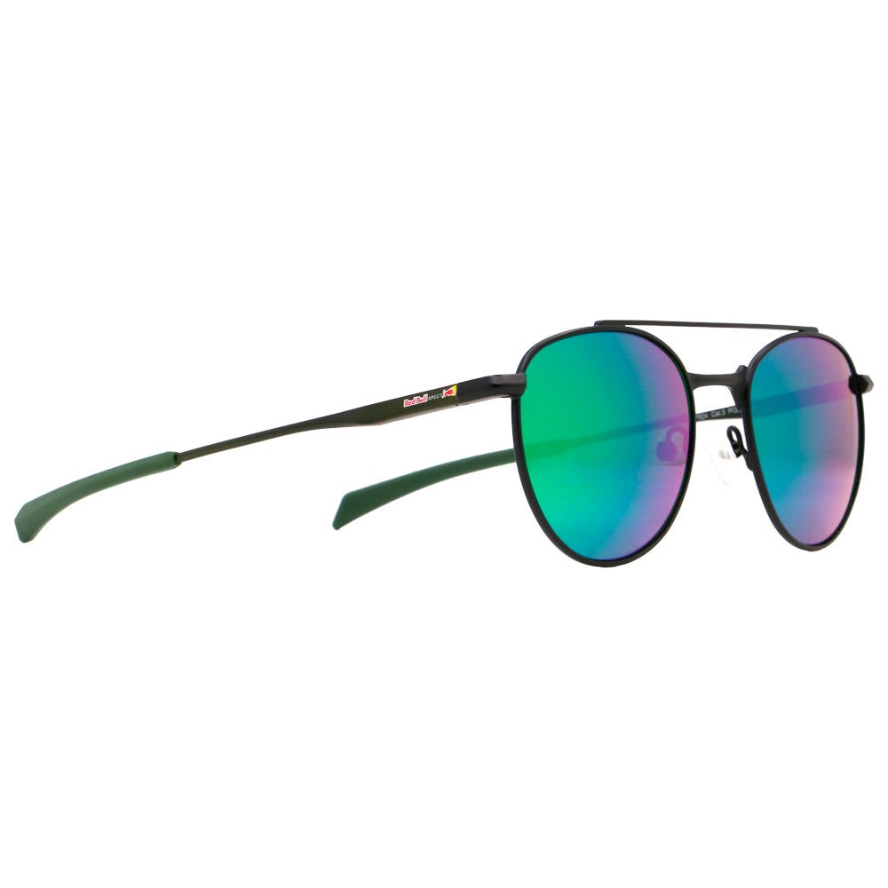 Redms Panto Matt Black Olive Green Green Mirror Polarized