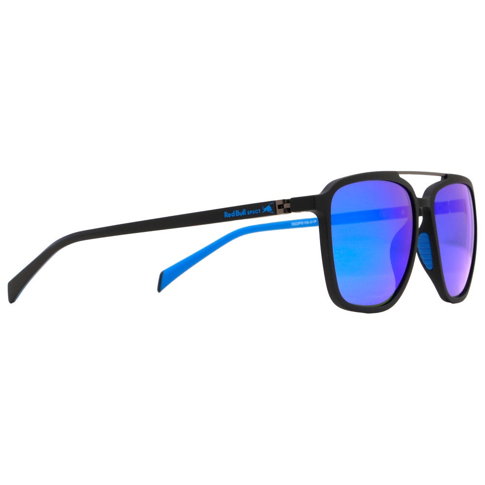 Redps Square Matt Black Smoke Blue Mirror Polarized