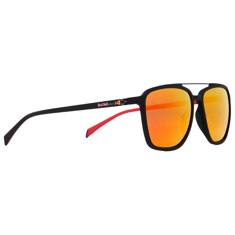 Redps Square Soft Touch Black Brown Red Mirror Polarized