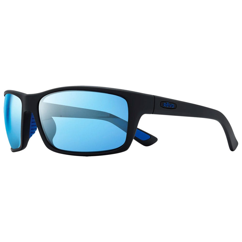 Rebel Matte Black Serilium Blue Water Polarized