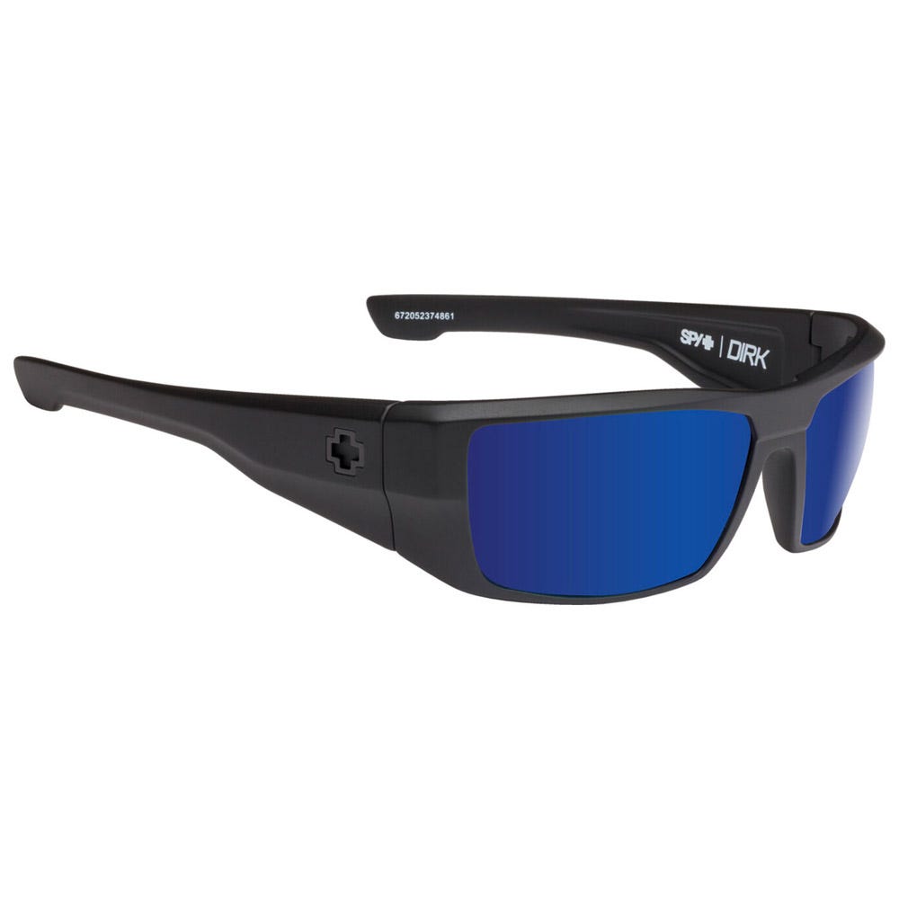 Dirk Matte Black Happy Bronze Polar Blue Mirror
