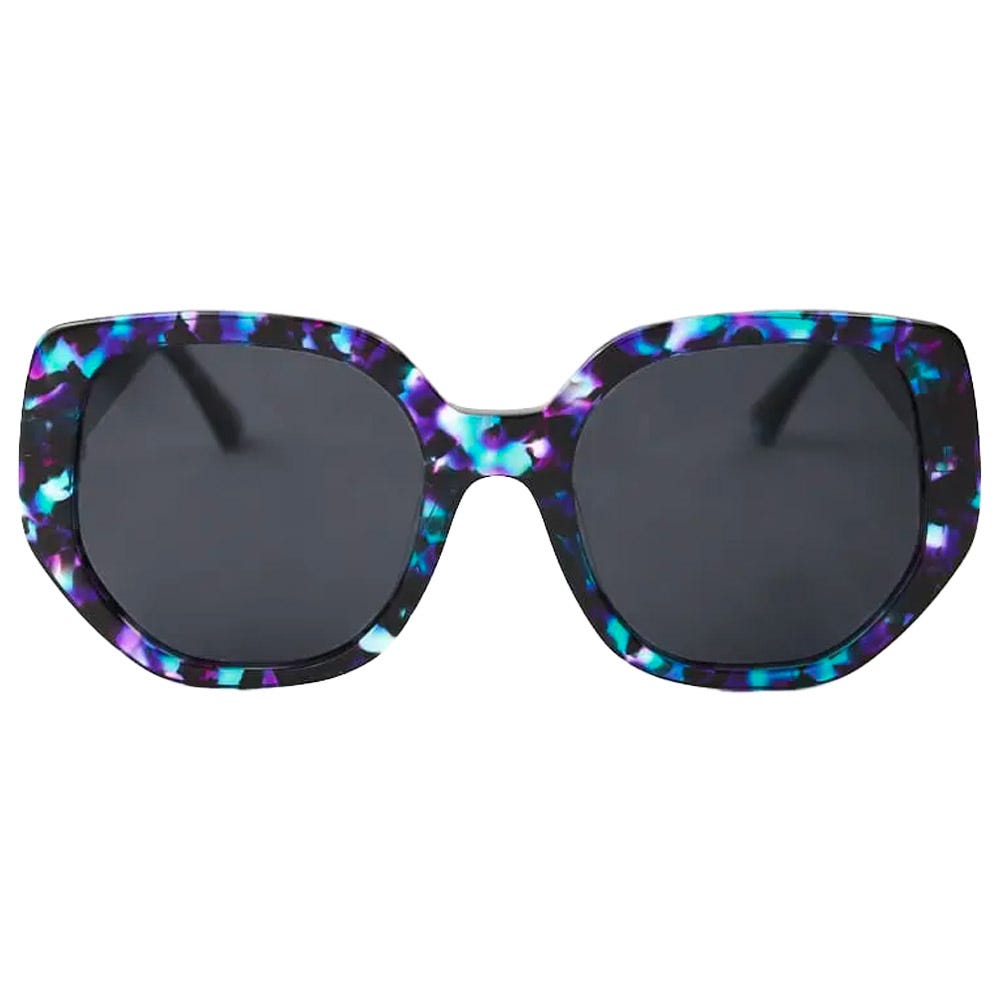 Capri Shiny Turquoise Purple Gradient Grey Polarized