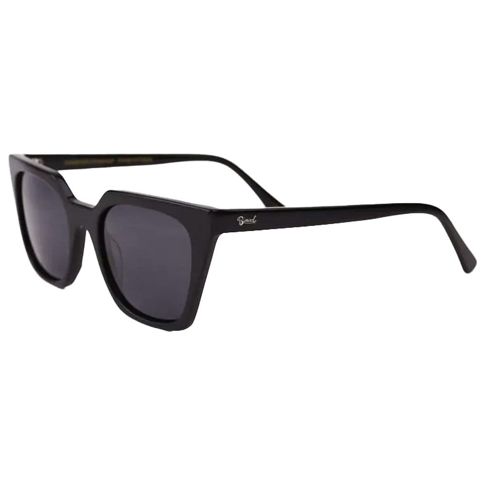 Manhattan Shiny Black Gradient Grey Polarized