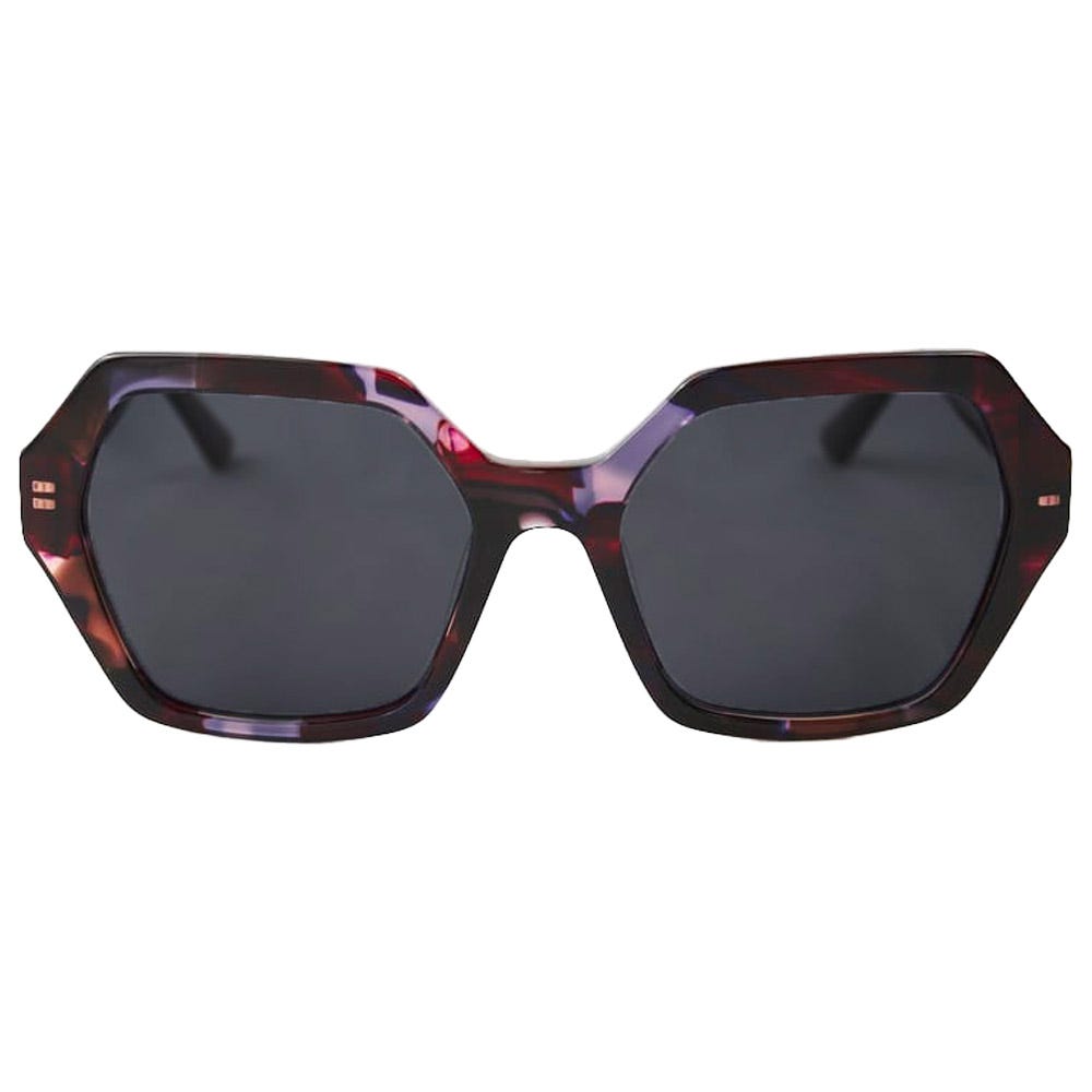 Roma Shiny Tortoise Red Gradient Grey Polarized