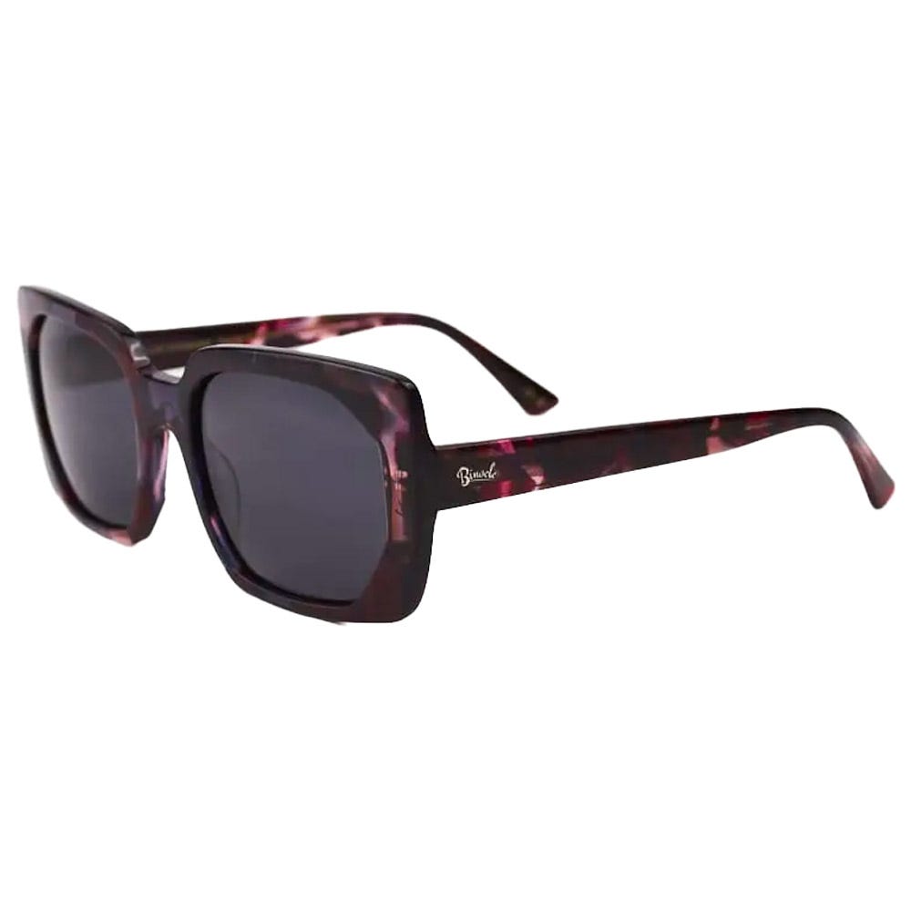 Petra Shiny Tortoise Red Gradient Grey Polarized