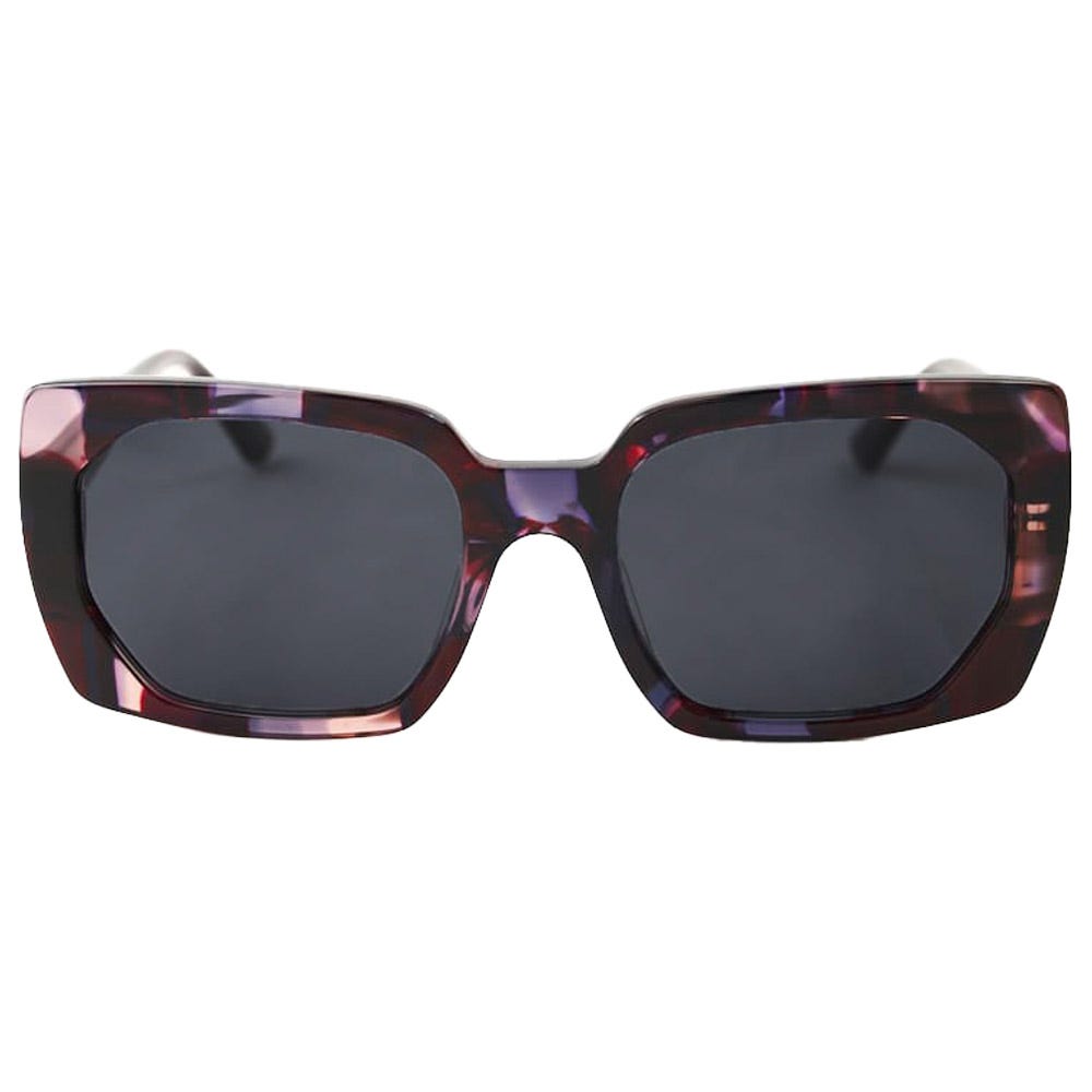 Petra Shiny Tortoise Red Gradient Grey Polarized