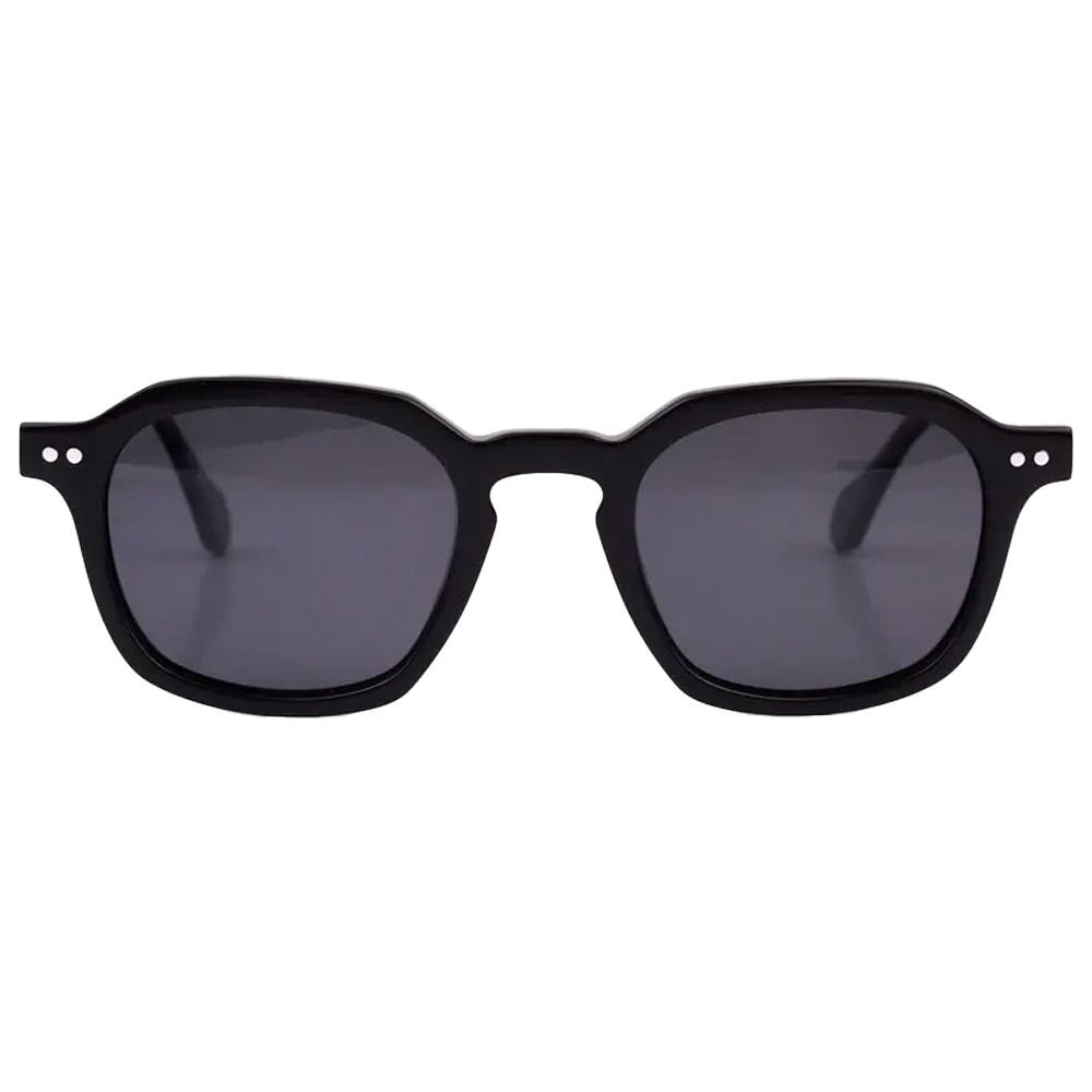 Cancun Shiny Black Gradient Grey Polarized