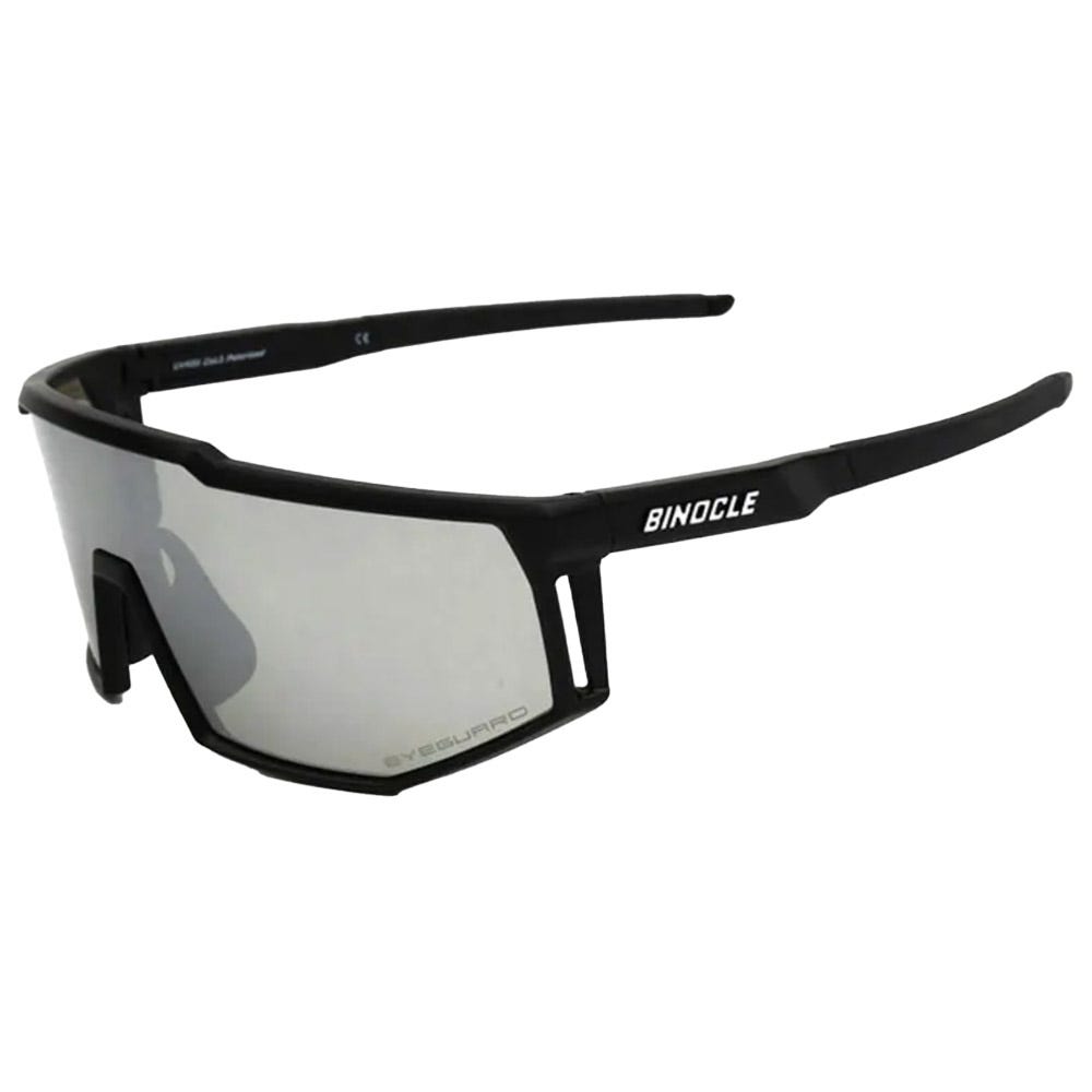 Horizon Shiny Black Silver Mirror Polarized