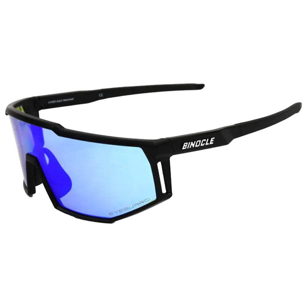 Horizon Shiny Black Blue Mirror Polarized