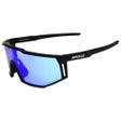 Horizon Shiny Black Blue Mirror Polarized