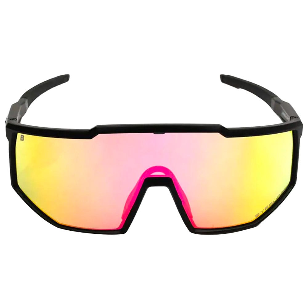 Horizon Shiny Black Pink Mirror Polarized