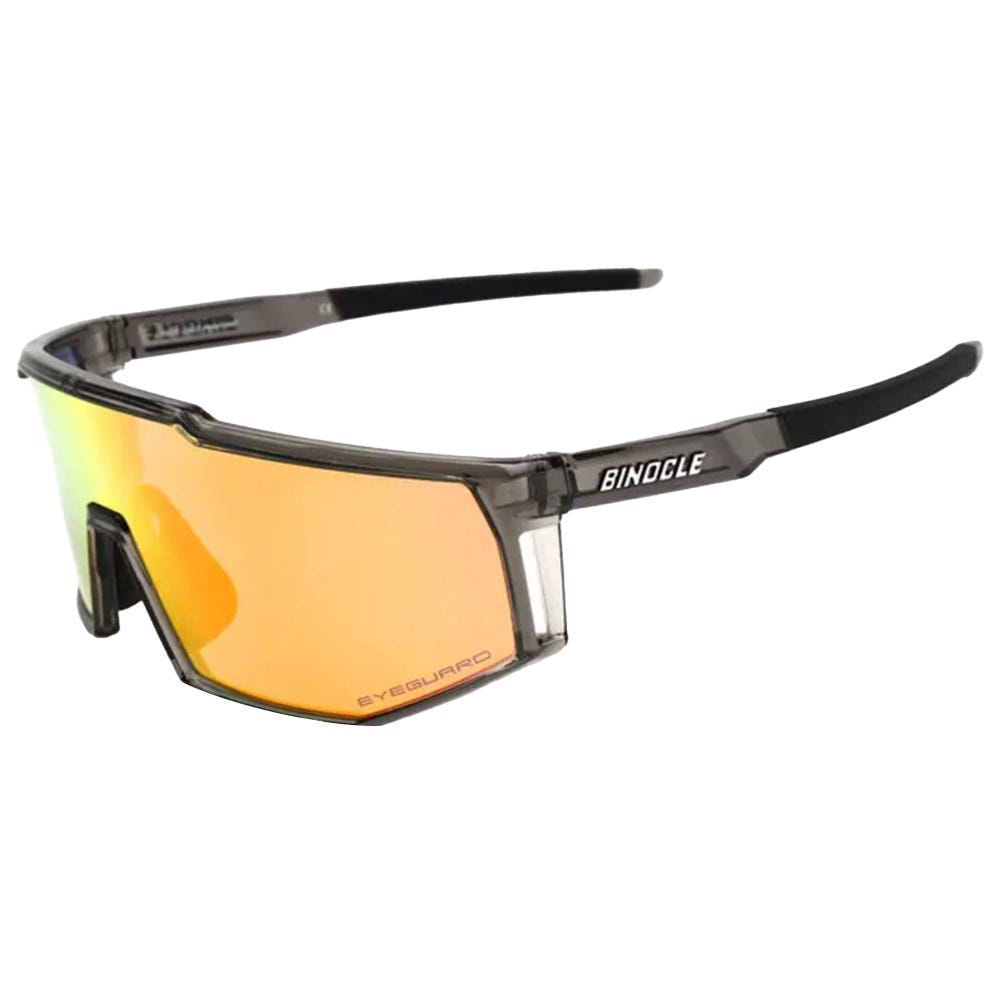 Horizon Shiny Grey Red Fire Mirror Polarized