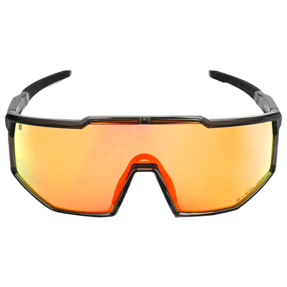 Horizon Shiny Grey Red Fire Mirror Polarized