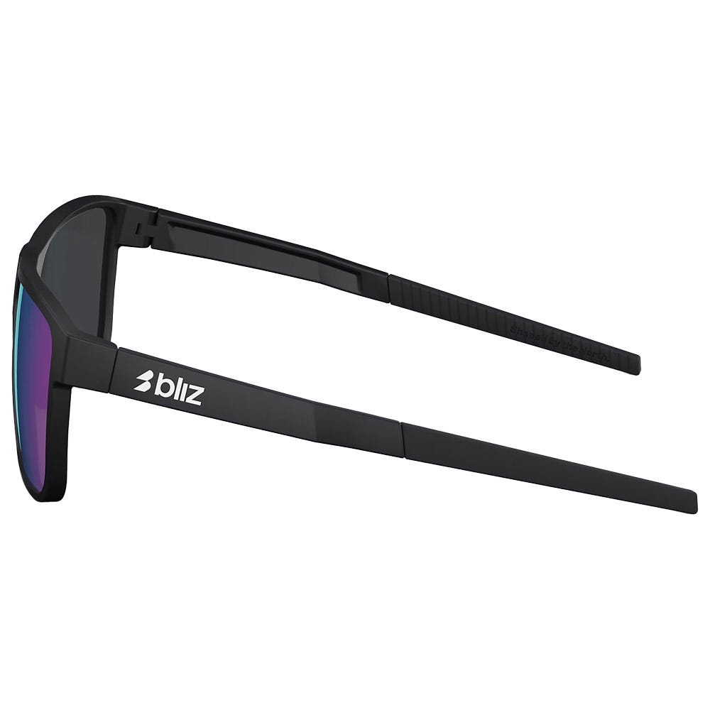 A008 Matt Black Smoke Blue Multi