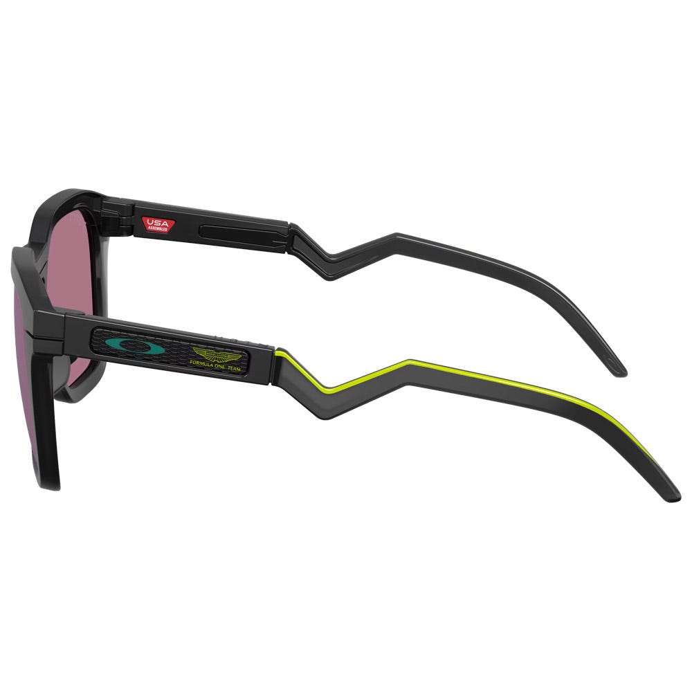 Hstn Sq Oakley x Aston Martin Aramco F1 Team Matte Black Ink Prizm Jade