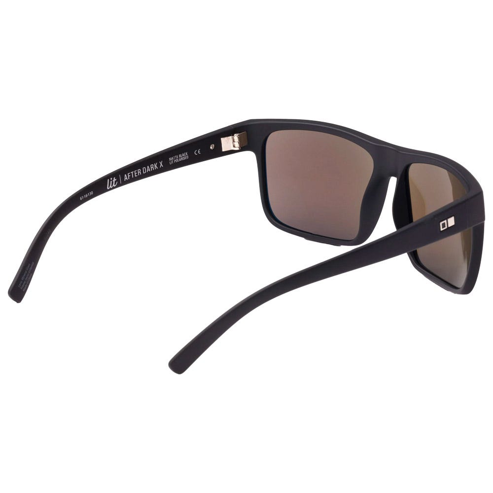 After Dark X Matte Black L.I.T Blue Mirror Polar