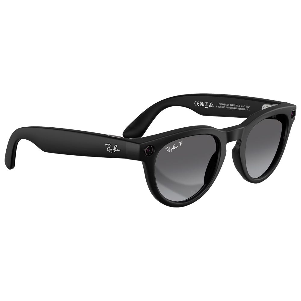 Meta Headliner Gen 2 Matte Black Gradient Graphite Polarized