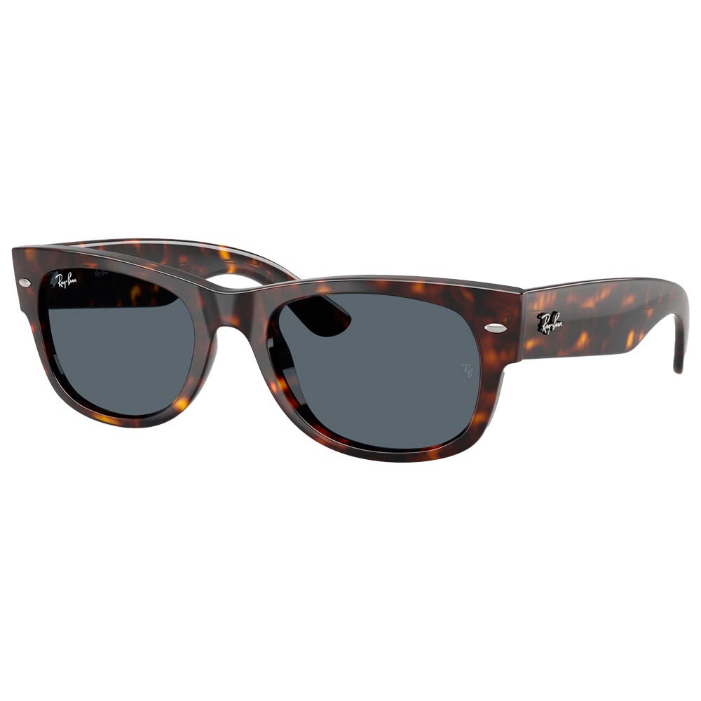 RB0832S Mega Wayfarer II Polished Havana Blue