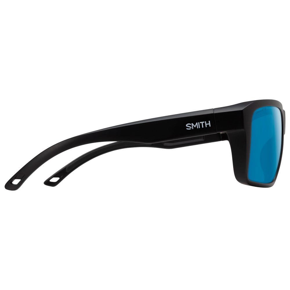 Backcast Matte Black Chromapop Glass Polarized Blue Mirror