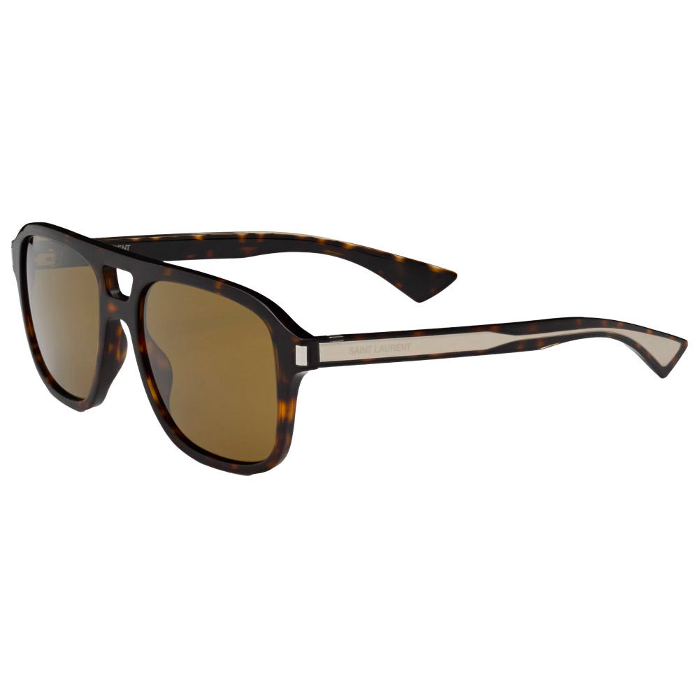 SL 881 006 Dark Havana Crystal Silver