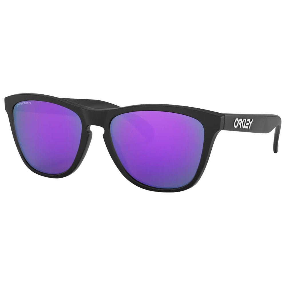 Frogskins Matte Black Prizm Violet
