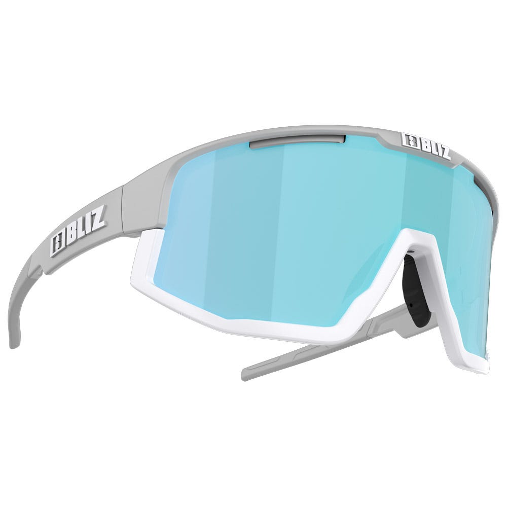 Fusion Old Matte Light Grey Smoke Ice Blue Mirror