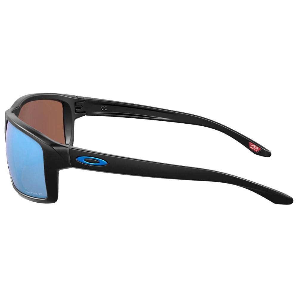 Gibston Matte Black Prizm Deep Water Polarized