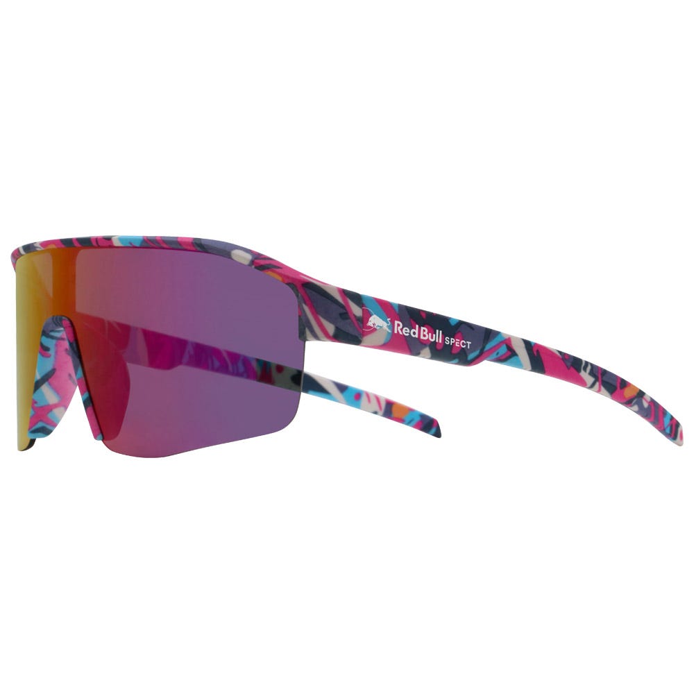 Dundee Matt Blue Pink Pattern Smoke Pink Yellow Mirror