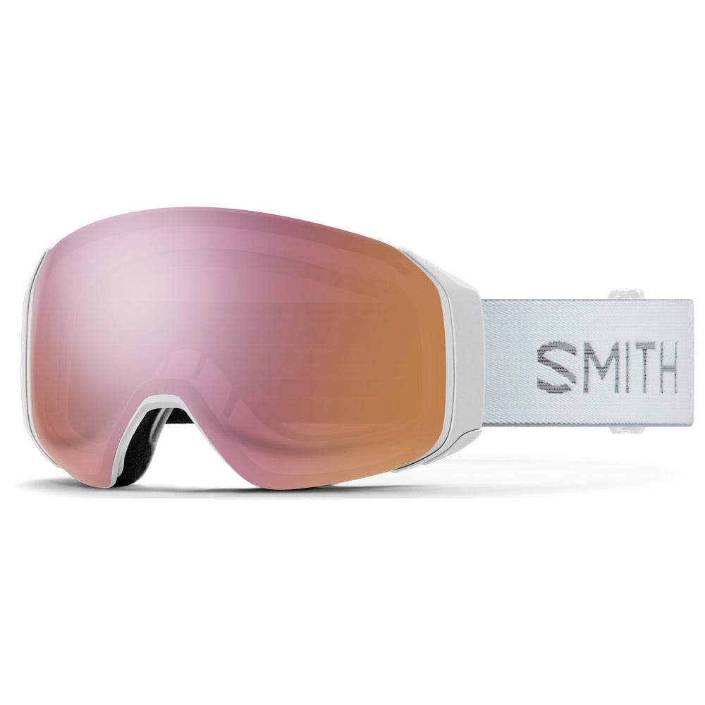 4D Mag S White Chunky Knit Chromapop Everyday Rose Gold Mirror + Chromapop Storm Rose Flash