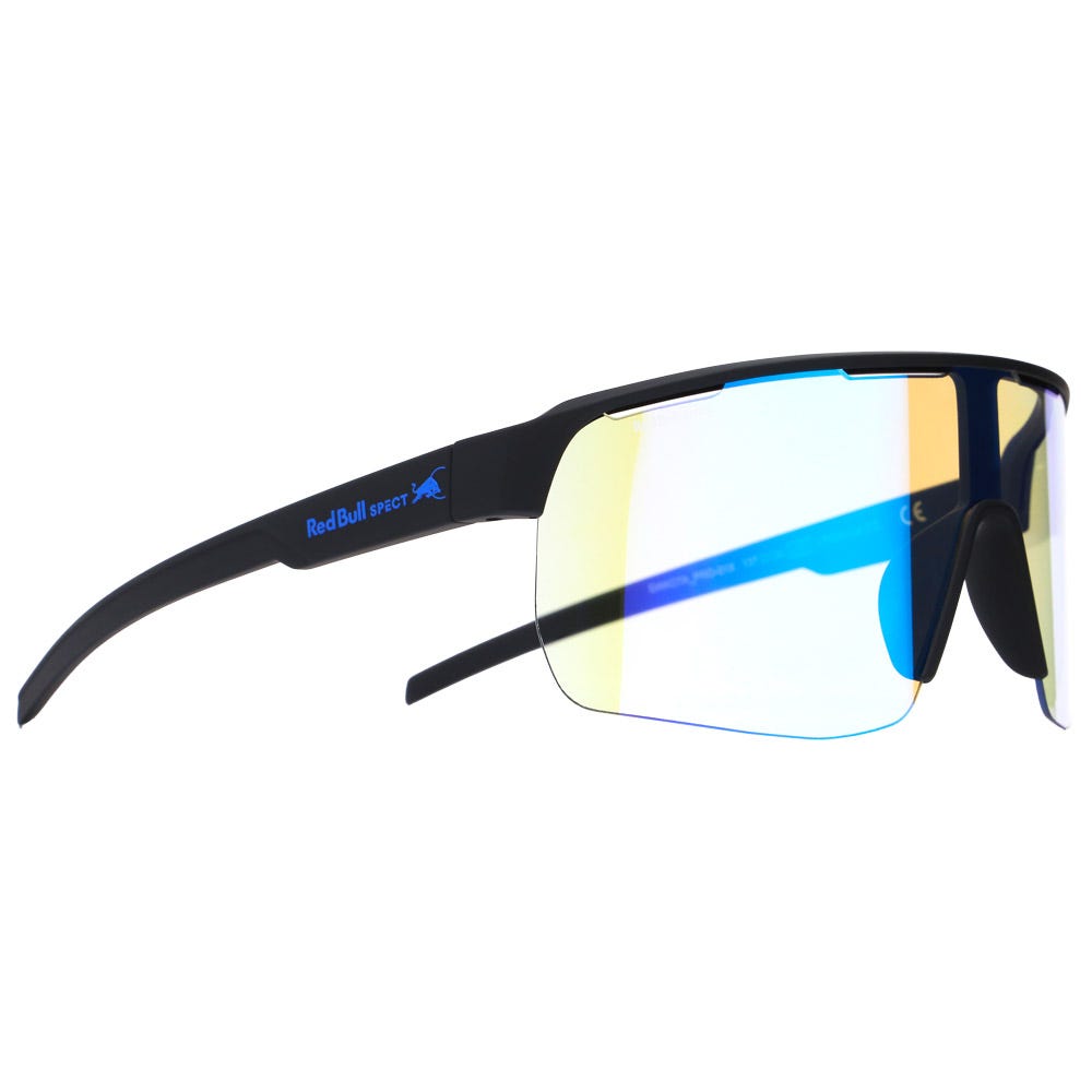 Dakota Pro Soft Touch Black Photochromic Blue Mirror