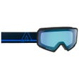 Slalom Noir Mat Irisé Bleu Multicouche