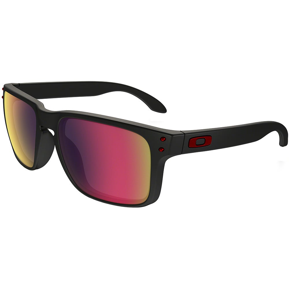 Holbrook Matte Black Positive Red Iridium