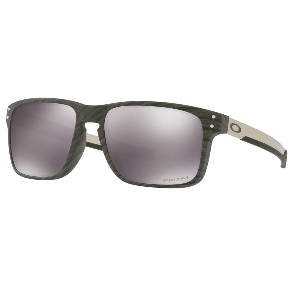 Holbrook Mix Woodgrain Prizm Black Iridium