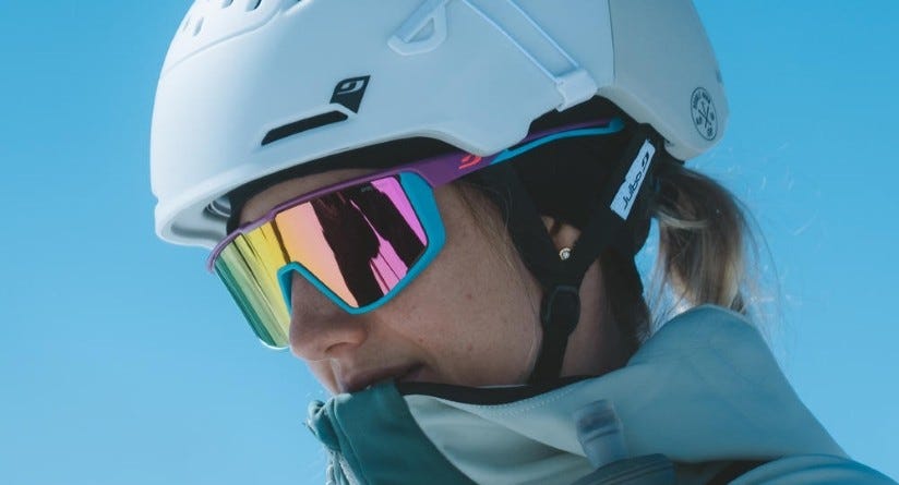 Ski-Sonnenbrillen mit hohem Schutz