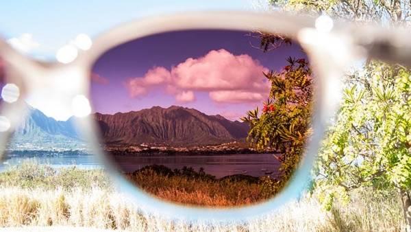 Maui Jim Glas mit UV-Schutz