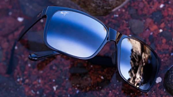 Maui Jim Glas mit bi-gradientem Spiegel