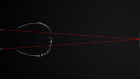 Korrigierte Sicht dank Oakley HDO-Technologie